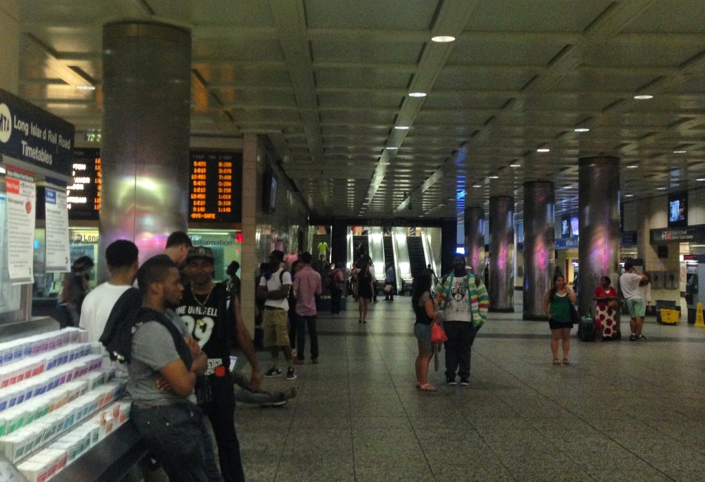 PennStation after midnight.Niki 6.26.14