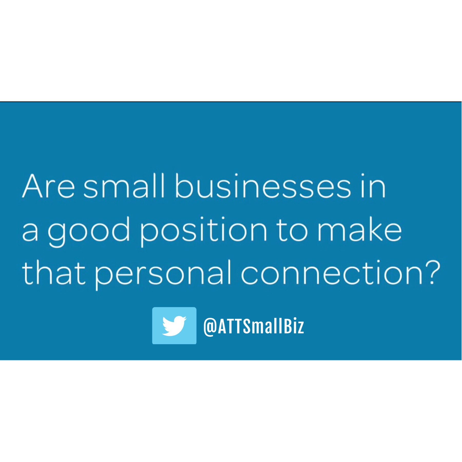 3 easy ways to make a personal connection ~via @ATTSmallBiz