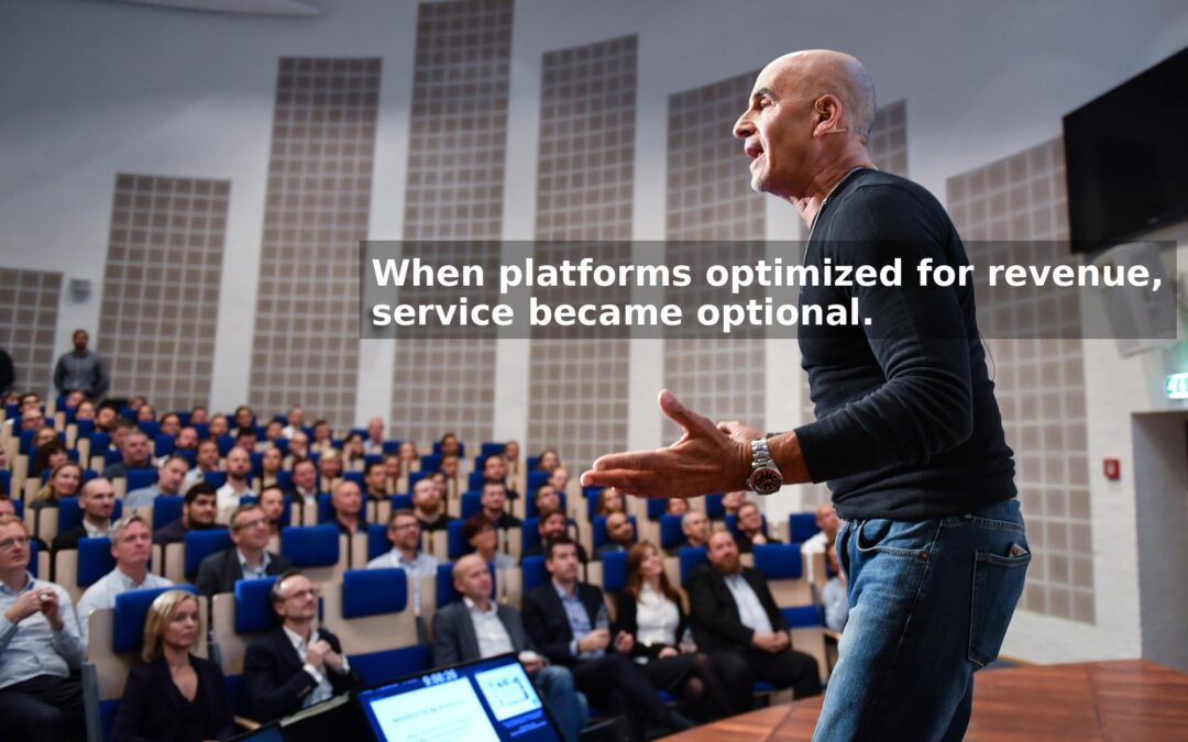 Social Became Service… Until the Incentives Changed